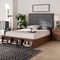 Baxton Studio Jalie Transitional Wood Platform Storage Bed in Grey-Queen 237-12638-10669-ZORO - alternate 4